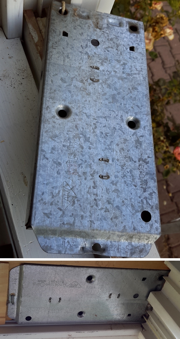 User submitted photos of a window balance.
