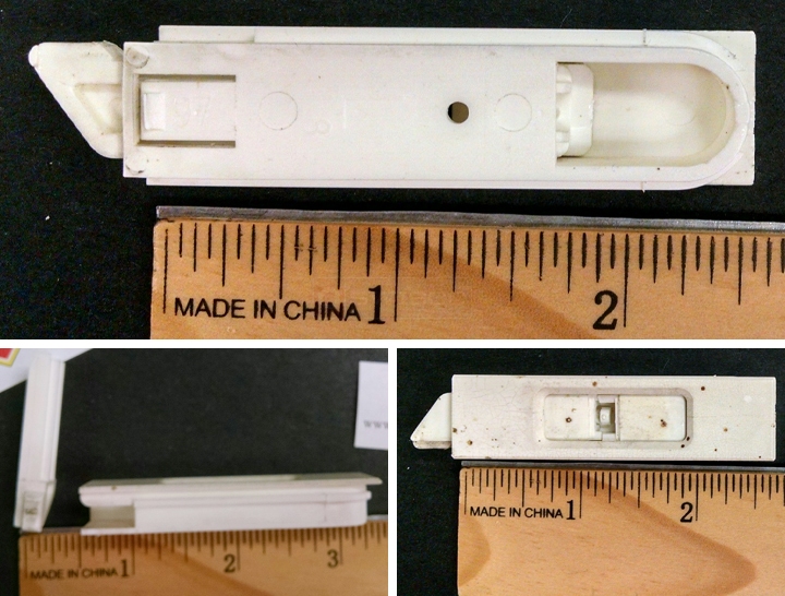 User submitted photos of a tilt latch.