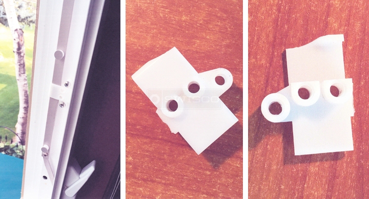 User submitted photos of a tie bar guide.