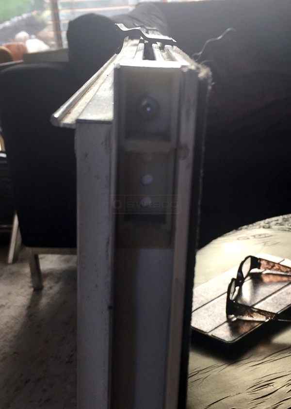 User submitted a photo of a top sash guide.