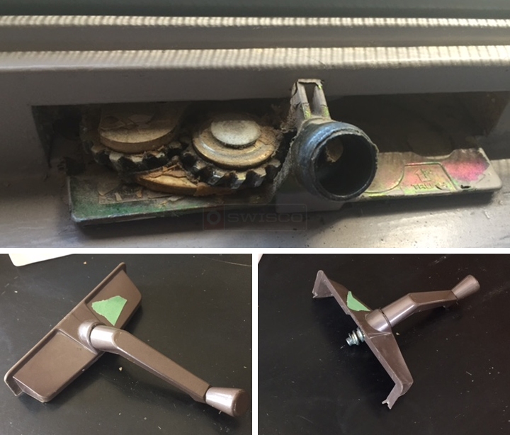User submitted photos of a window operator.