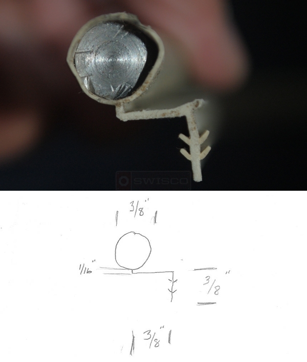 User submitted photos of weather seal.