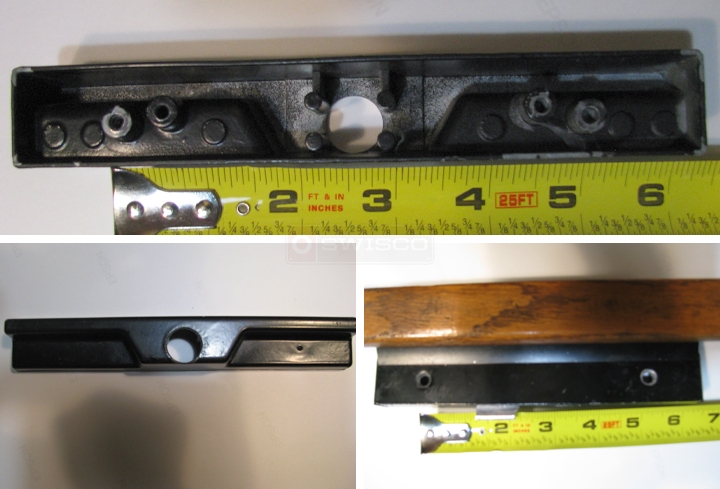 User submitted photos of patio door hardware.