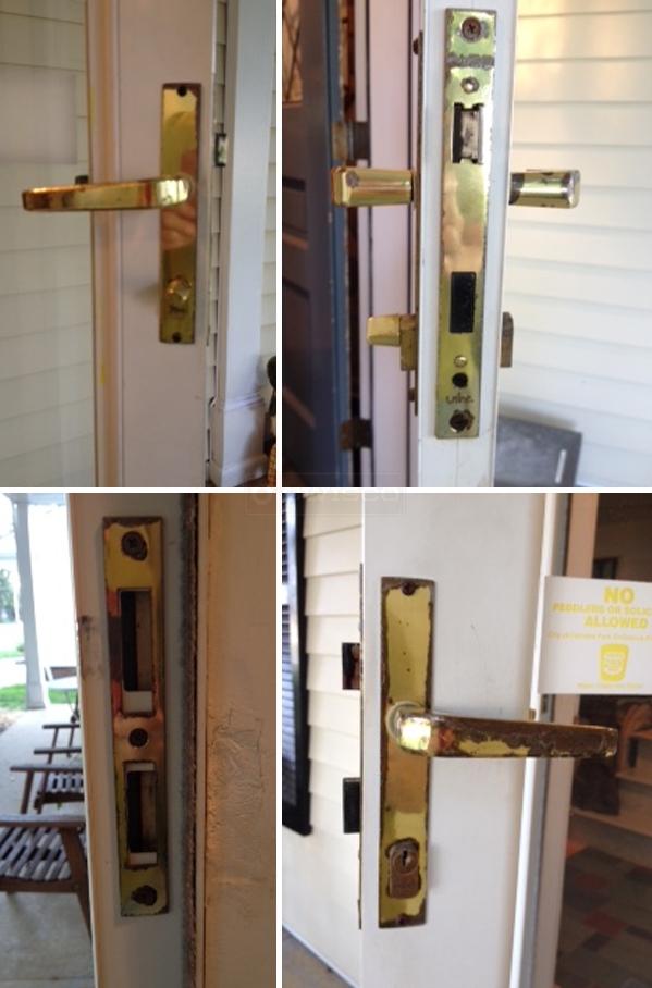 User submitted image of their door hardware.