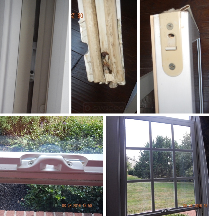 User submitted photos of window hardware.