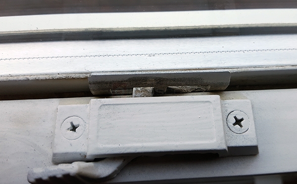 User submitted a photo of a window lock.