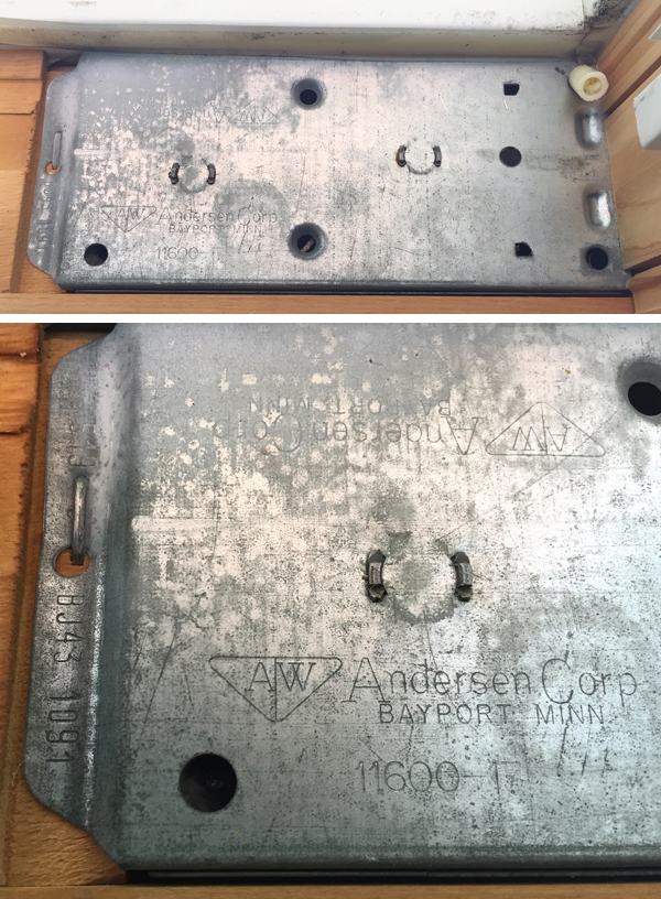 User submitted photos of a window balance.