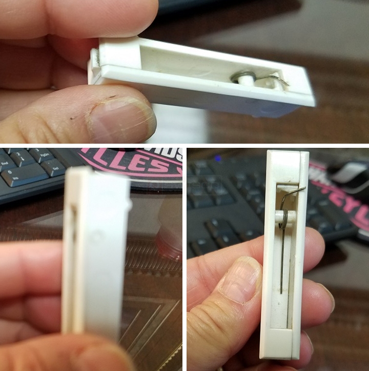 User submitted photos of a vent lock.