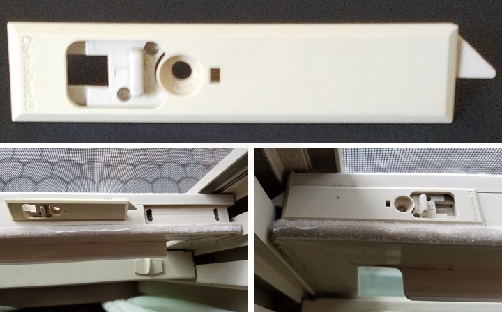 User submitted photos of a tilt latch.