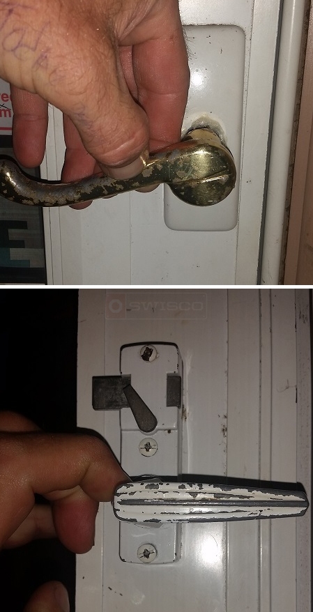 User submitted image of their door hardware.