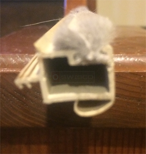 User submitted image of their weatherstripping.