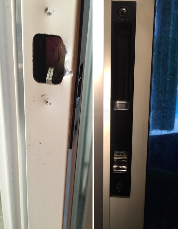 User submitted image of their door hardware.