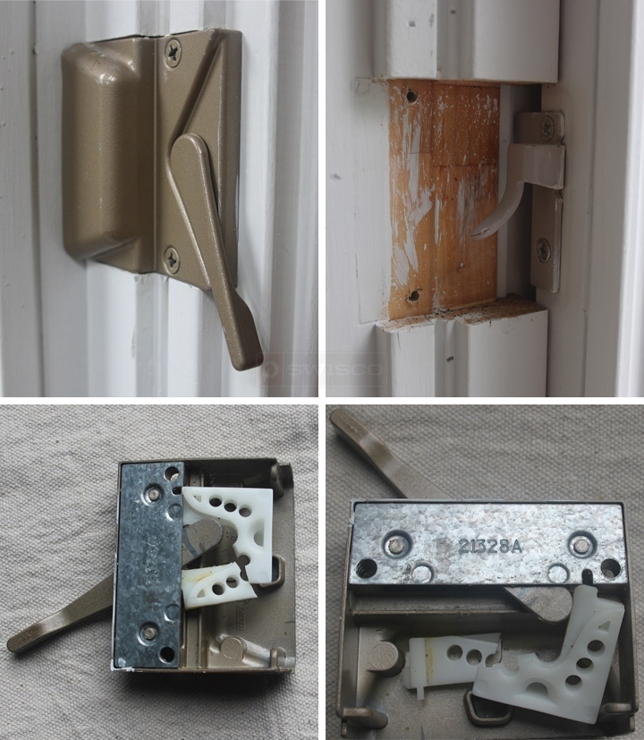 User submitted photos of a window lock.