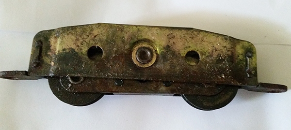 User submitted a photo of a patio door roller.