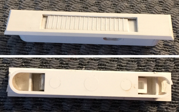 User submitted photos of a vent lock.