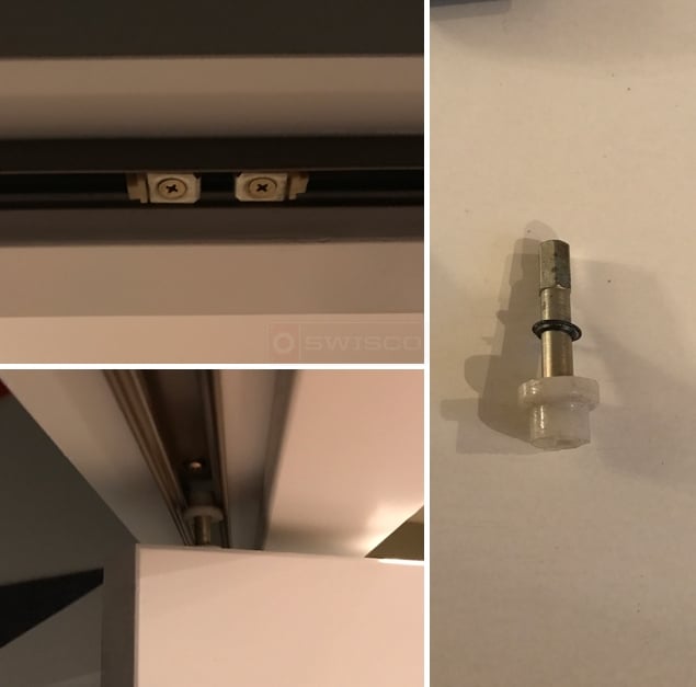 User submitted image of their closet hardware.