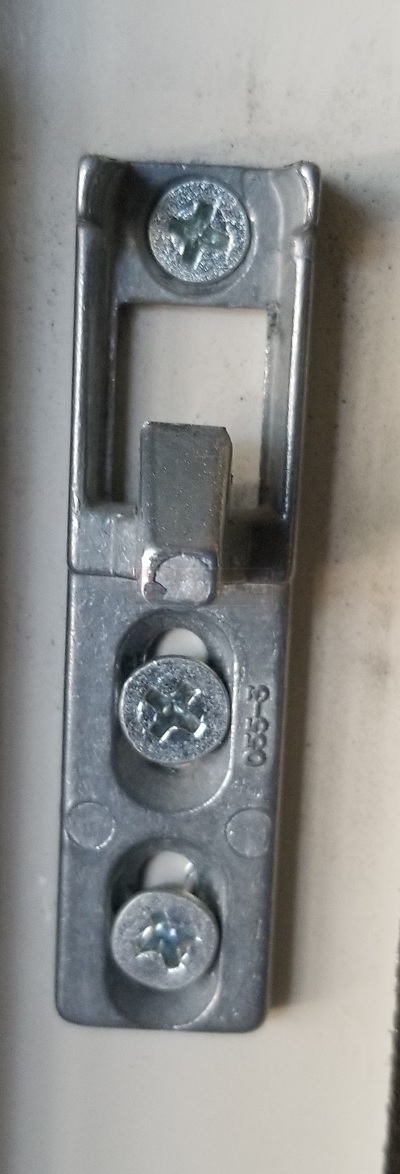 patio door lock stamped 055-3