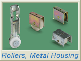 Rollers With Metal Housing