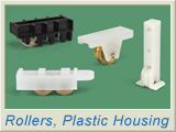 Rollers With Plastic Housing