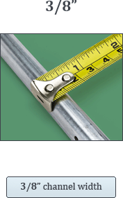1/2 inch Wide Channel Balances