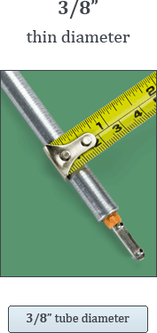 Tilt Window 3/8 inch Diameter Tube Balances