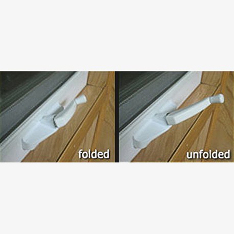 Demonstration on how the 39-205 handle can be folded.