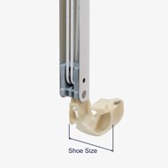 Close up view of the bottom of the Series 775 sash support balance.