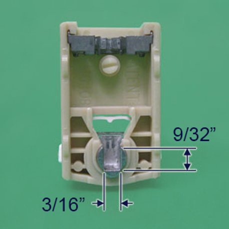 Dimensions of the cam opening of the 15-152
