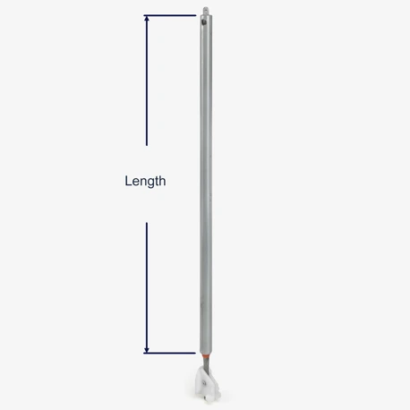 How to measure the tube length of the S300 spiral balance.