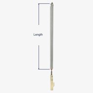 How to measure the length of the Series 307 spiral balance