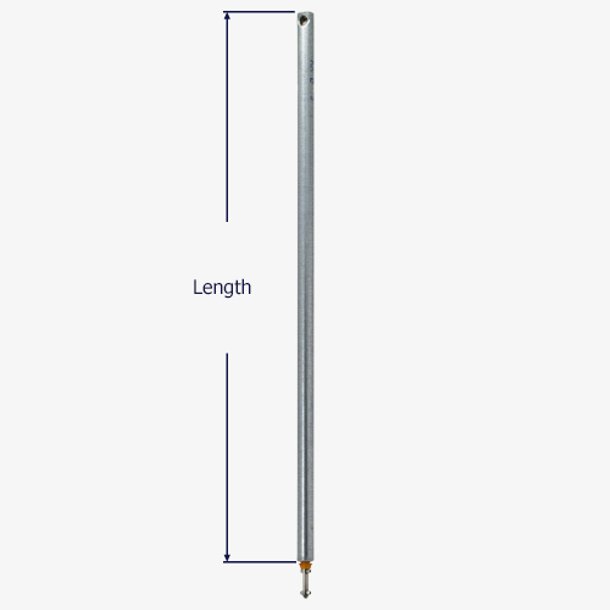 How to measure the tube length of the S900 spiral balance.