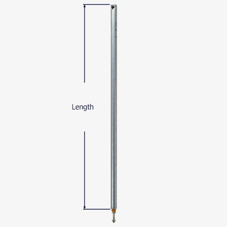 How to measure the tube length of the S900 spiral balance.