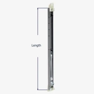 How to measure the length of the Series 378 channel balance