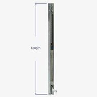 How to measure the length of the Series 745 Peachtree channel balance.