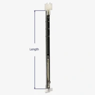 How to measure the length of the Series 810 channel balance.