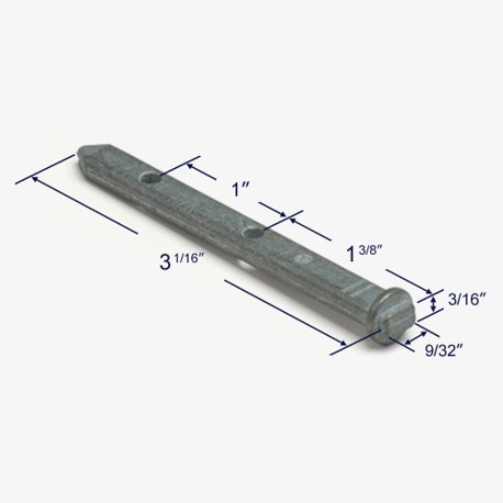 End view of the 26-226 pivot bar