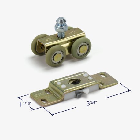 Additional measurements for 23-176s Heavy duty hanger pair
