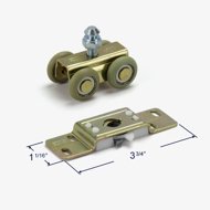 Additional measurements for 23-176s Heavy duty hanger pair