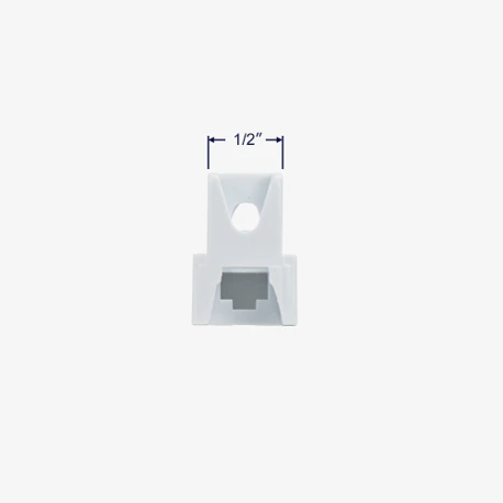 Profile view of 26-330 Pivot bar housing