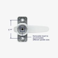 40-150 spindle size and screw measurements