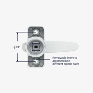 40-150 spindle size and screw measurements