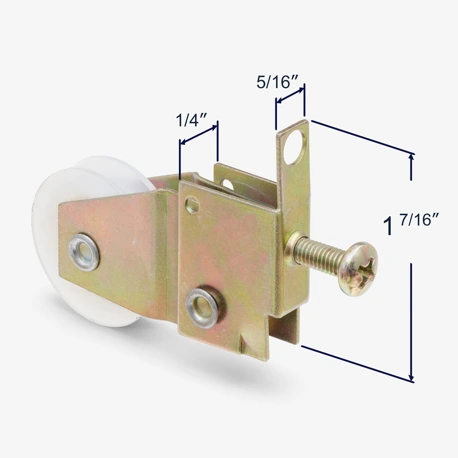 Alternate view of the 84-095 roller body width.