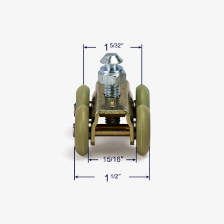 Distance between wheel centers for 23-176s