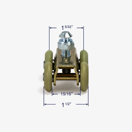 Distance between wheel centers for 23-176s