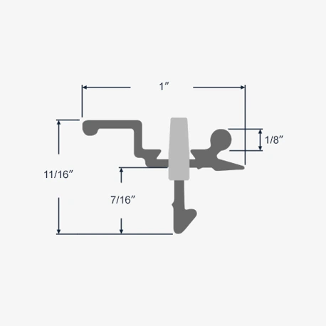 Profile view of 90-182