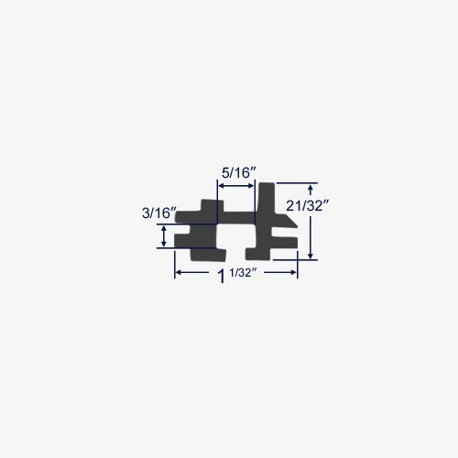Profile diagram of 26-210