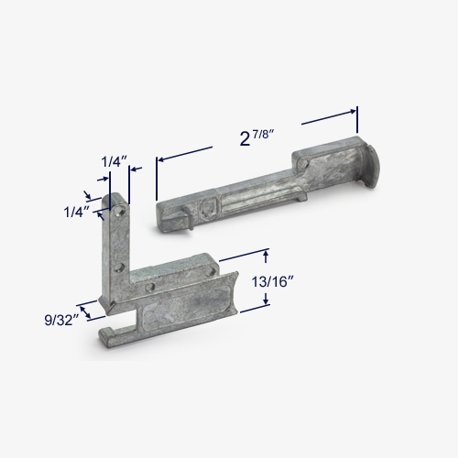 Alternate view of 91-176 with dimensions