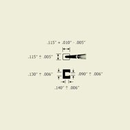 Detailed measurements of 58-014