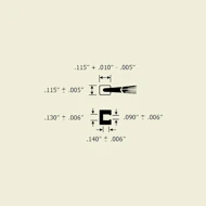Detailed measurements of 58-014