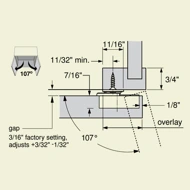 Mounting diagram for 32-343